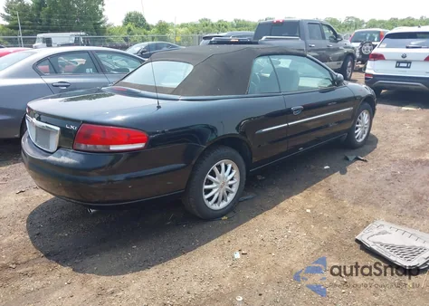 2002 Chrysler Sebring Lxi from USA, damaged, VIN 1C3EL55R42N302497
